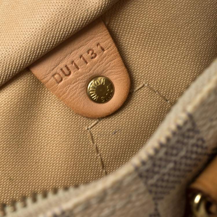 مملوكة مسبقًا Louis Vuitton Damier Azur Canvas Speedy 30 Bag