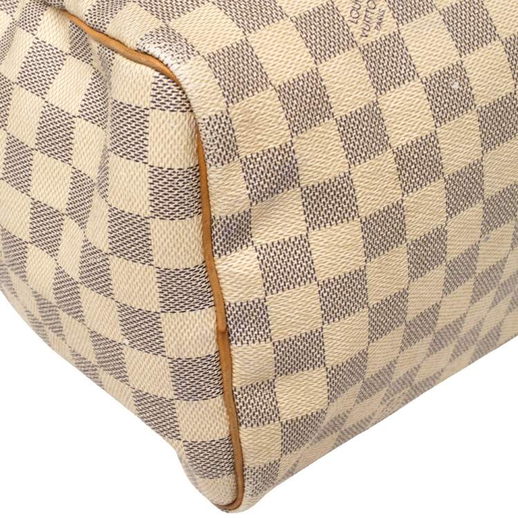 مملوكة مسبقًا Louis Vuitton Damier Azur Canvas Speedy 30 Bag