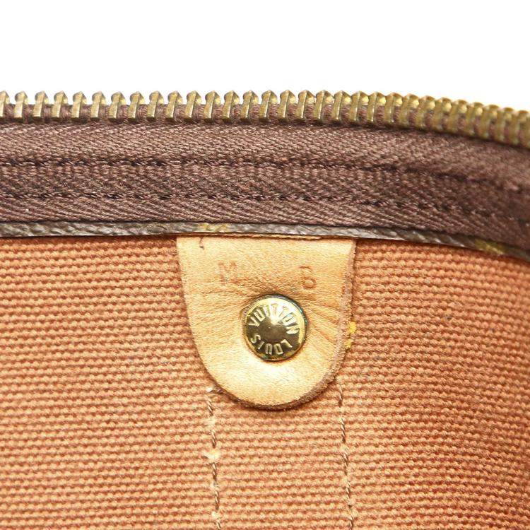Pre Owned Louis Vuitton Monogram Canvas Keepall 50 Bag