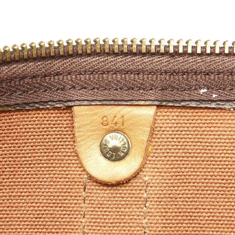 Pre Owned Louis Vuitton Monogram Canvas Keepall 50 Bag
