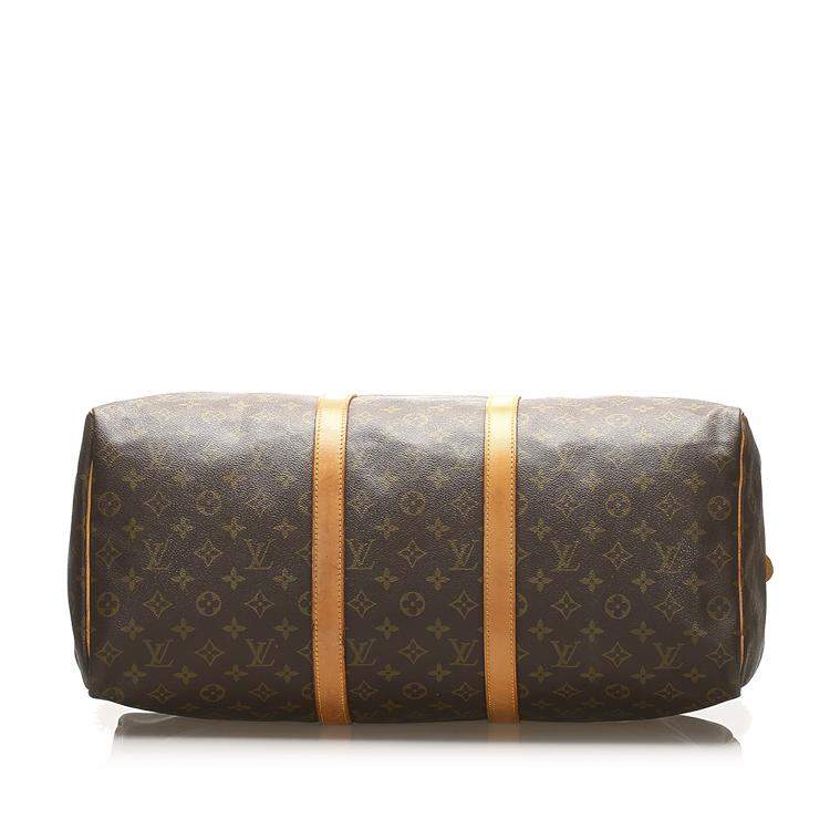 Pre Owned Louis Vuitton Monogram Canvas Keepall 50 Bag