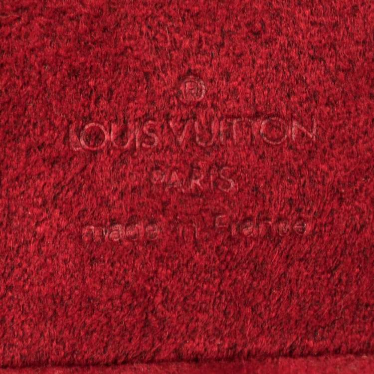 Pre Owned Louis Vuitton Red Epi Leather Cannes Bag