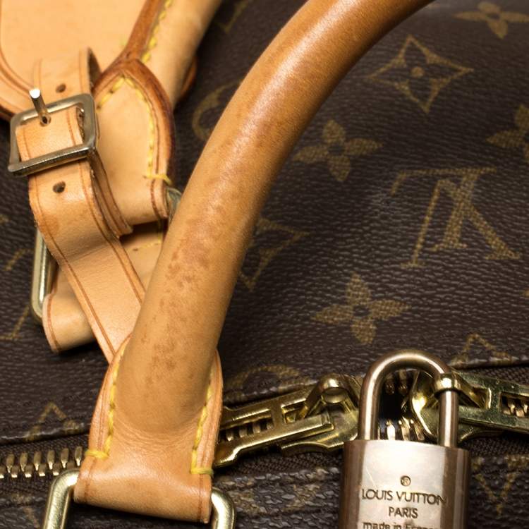Pre Owned Louis Vuitton Monogram Canvas Vintage Keepall 55 Bag
