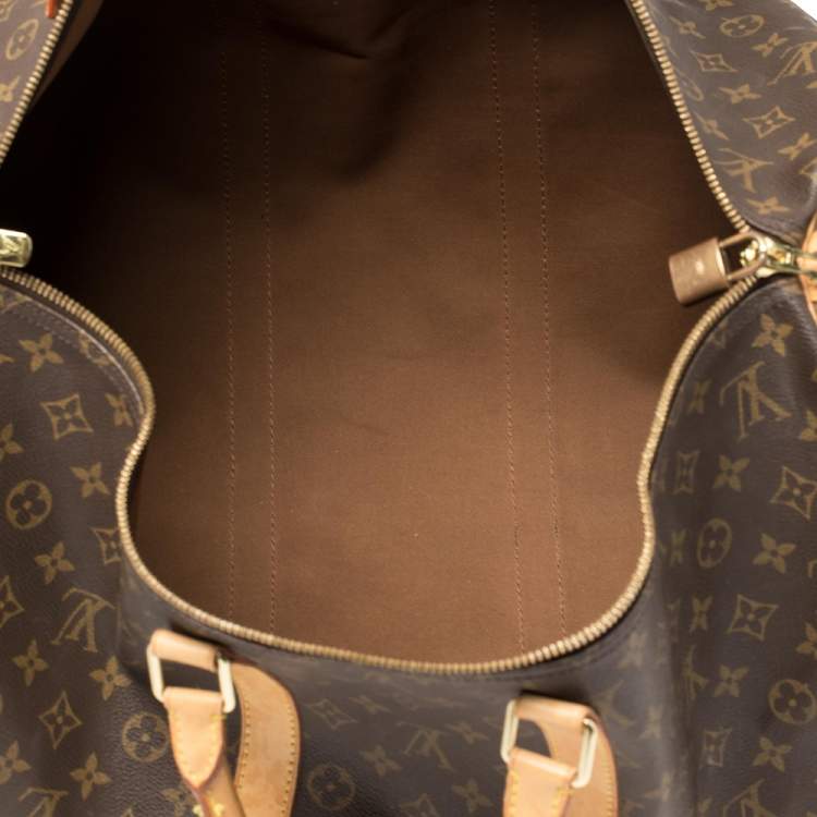 Pre Owned Louis Vuitton Monogram Canvas Vintage Keepall 55 Bag