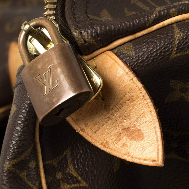 Pre Owned Louis Vuitton Monogram Canvas Vintage Keepall 55 Bag