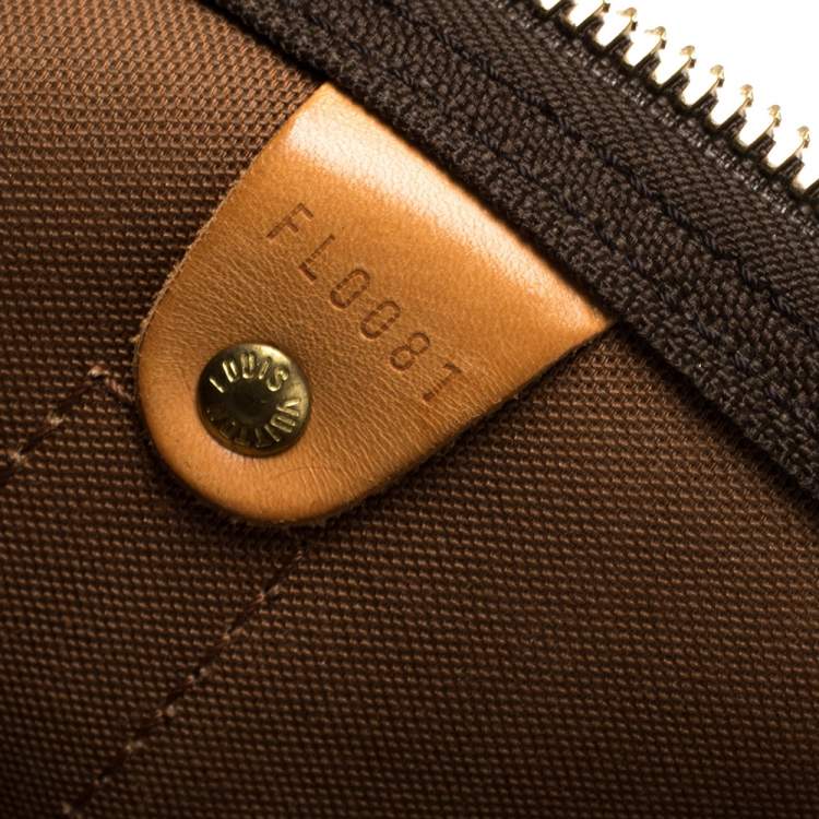 Pre Owned Louis Vuitton Monogram Canvas Vintage Keepall 55 Bag