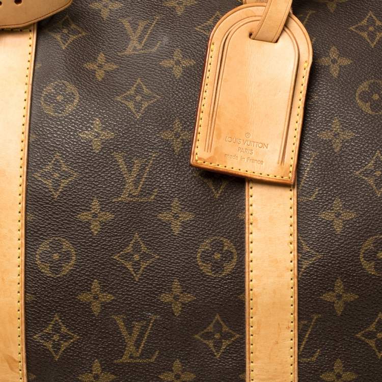Pre Owned Louis Vuitton Monogram Canvas Vintage Keepall 55 Bag