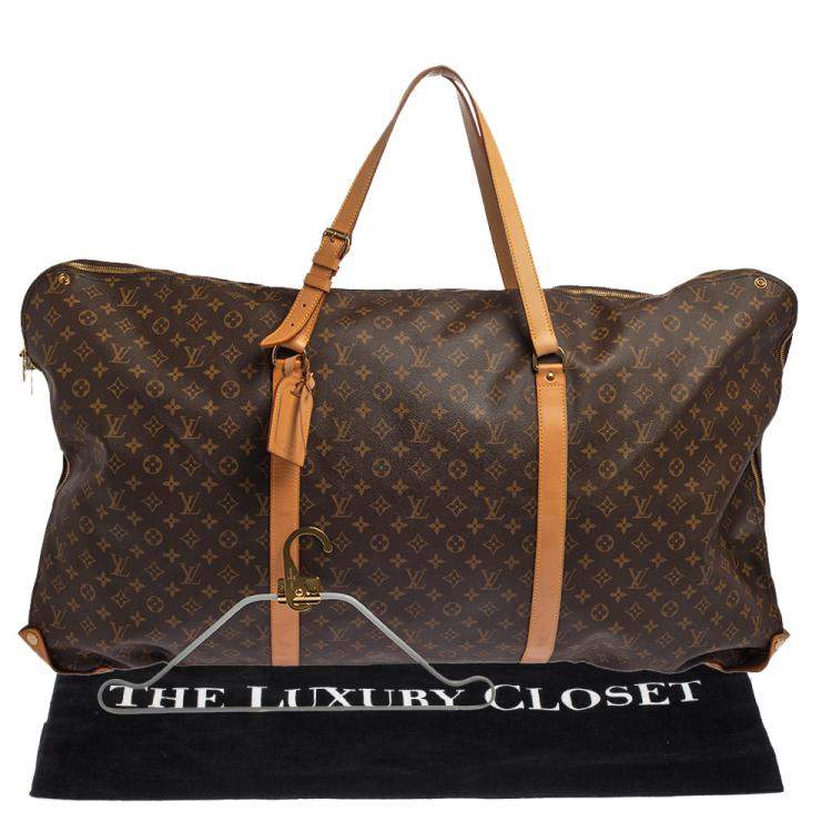 Pre Owned Louis Vuitton Monogram Canvas Kabul Garment Bag