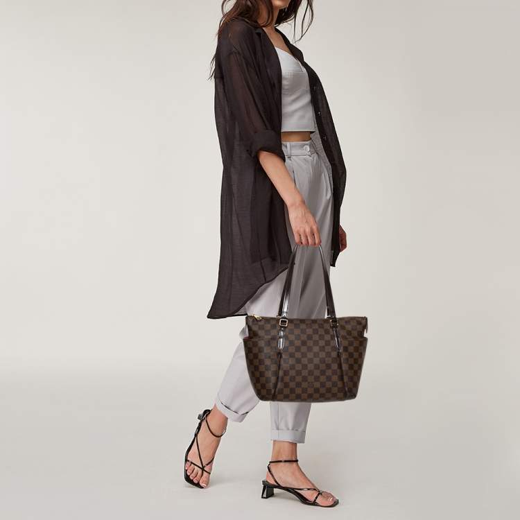 Louis Vuitton, Bags, Damier Totally Ebene Pm Shoulder Bag