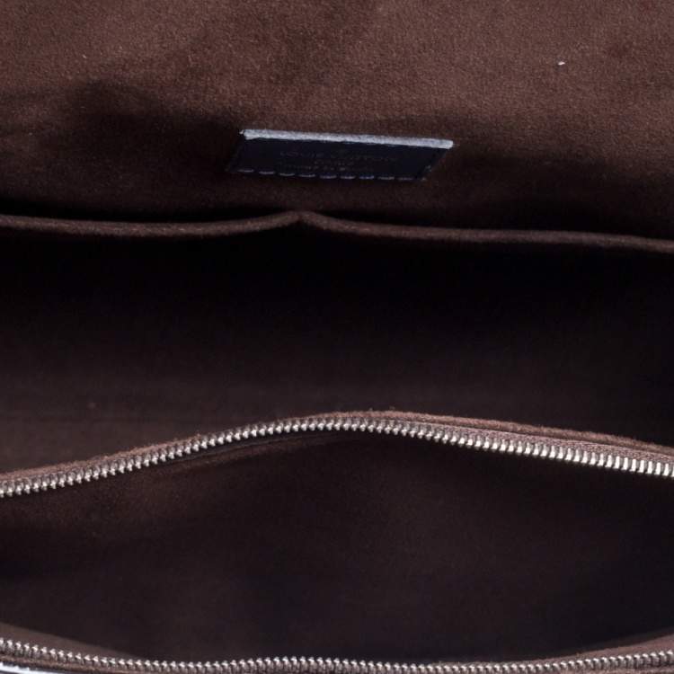 Pre Owned Louis Vuitton Indigo Epi Leather Cluny MM Bag