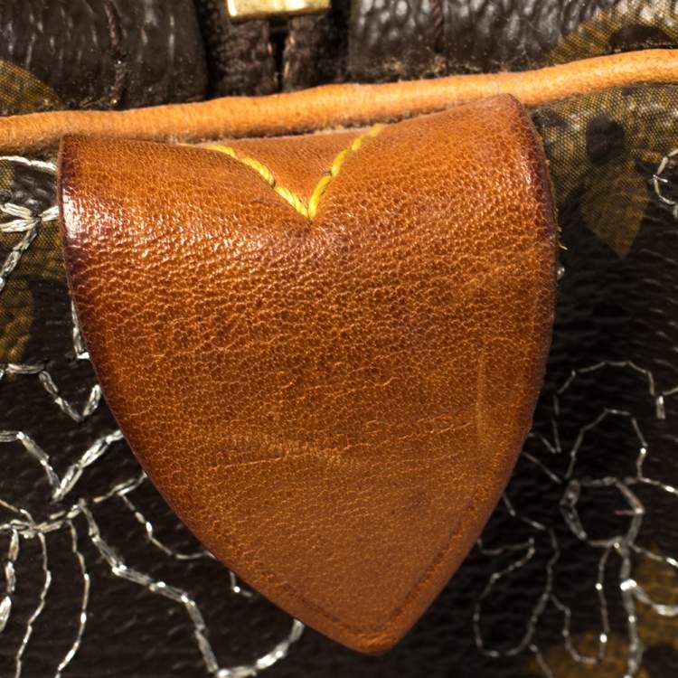 مملوكة مسبقًا Louis Vuitton Monogram Canvas Limited Edition Dentelle Speedy 30 Bag