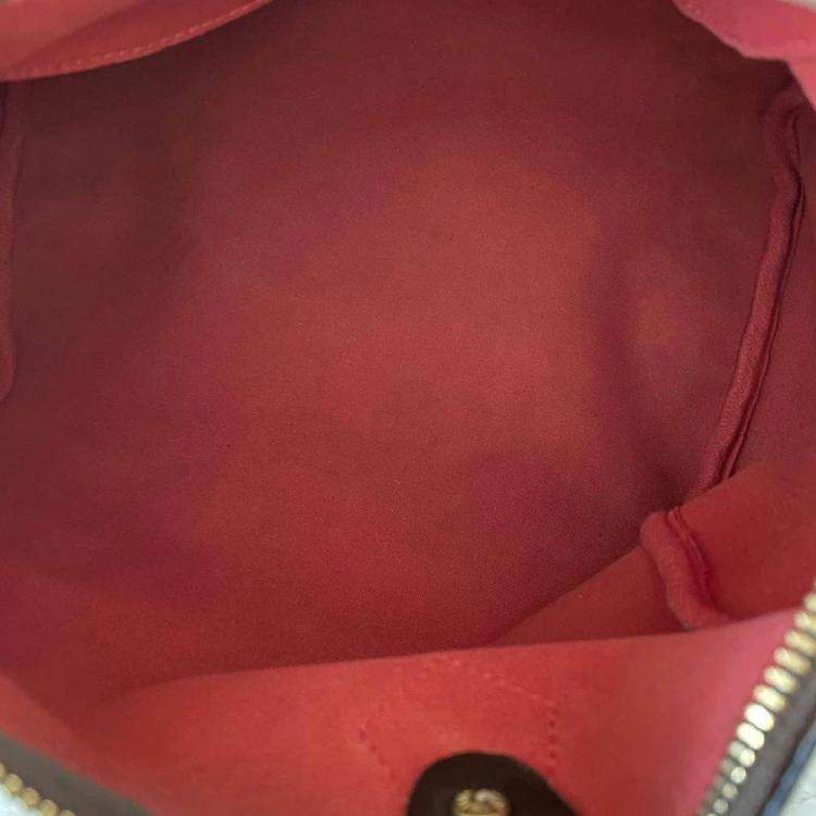 Pre Owned Louis Vuitton Brown Damier Ebene Canvas Speedy 25 Bag