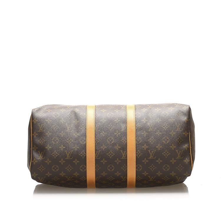 Pre Owned Louis Vuitton Monogram Canvas Keepall 45 Bag
