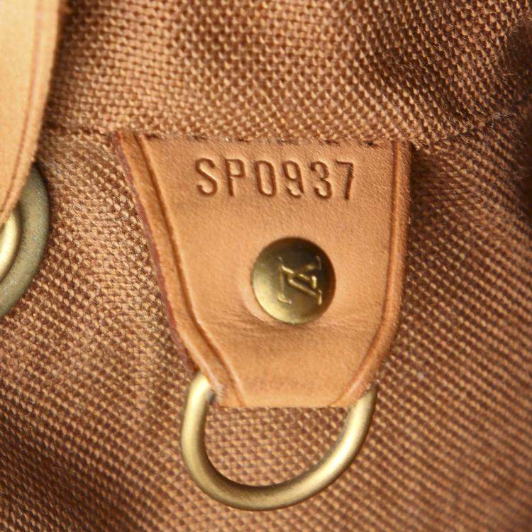 Pre Owned Louis Vuitton Brown Monogram Canvas Montsouris Mini Bag