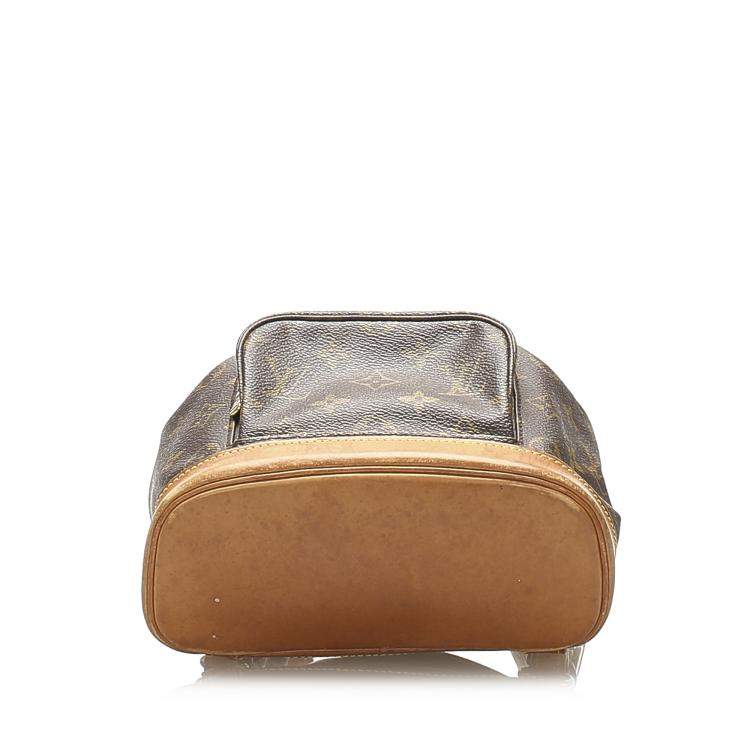Pre Owned Louis Vuitton Brown Monogram Canvas Montsouris Mini Bag