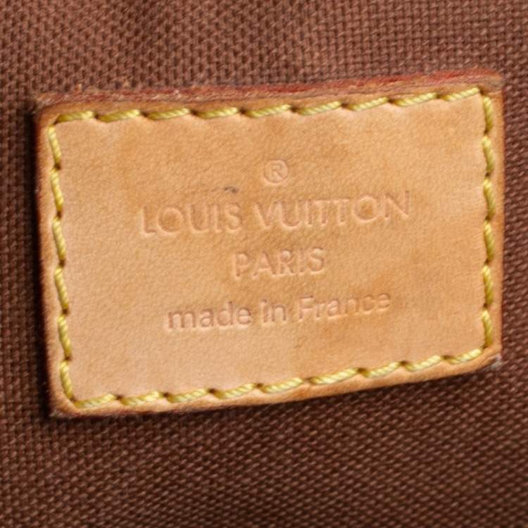 Pre Owned Louis Vuitton Monogram Canvas Pochette Bosphore Messenger Bag