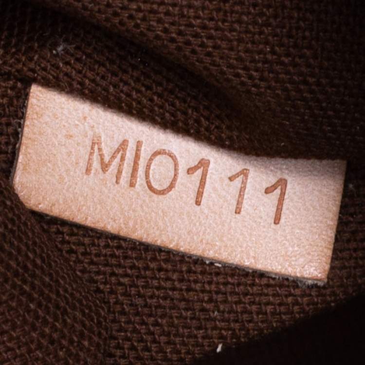 Pre Owned Louis Vuitton Monogram Canvas Pochette Bosphore Messenger Bag