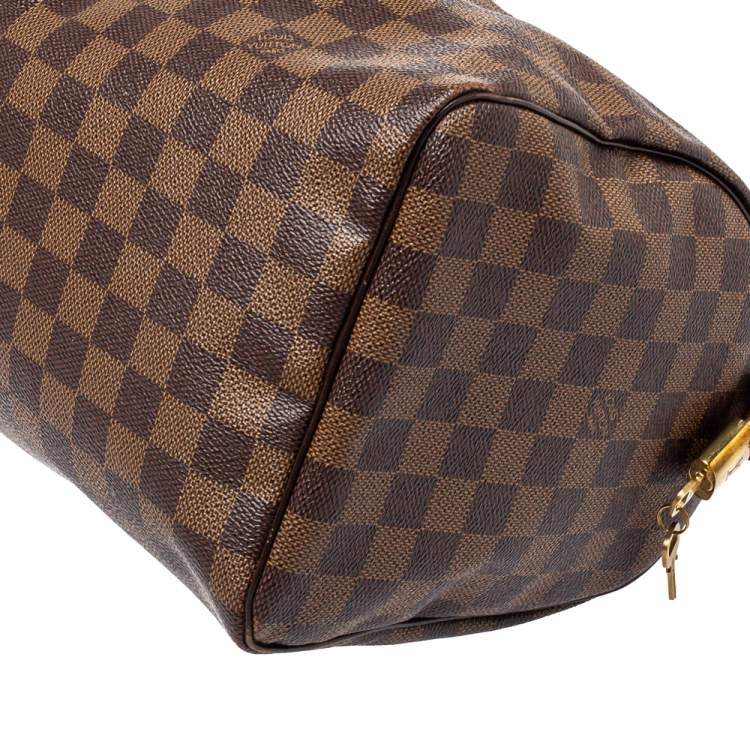 مملوكة مسبقًا Louis Vuitton Damier Ebene Canvas Speedy 30 Bag