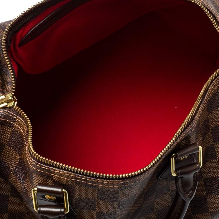 مملوكة مسبقًا Louis Vuitton Damier Ebene Canvas Speedy 30 Bag