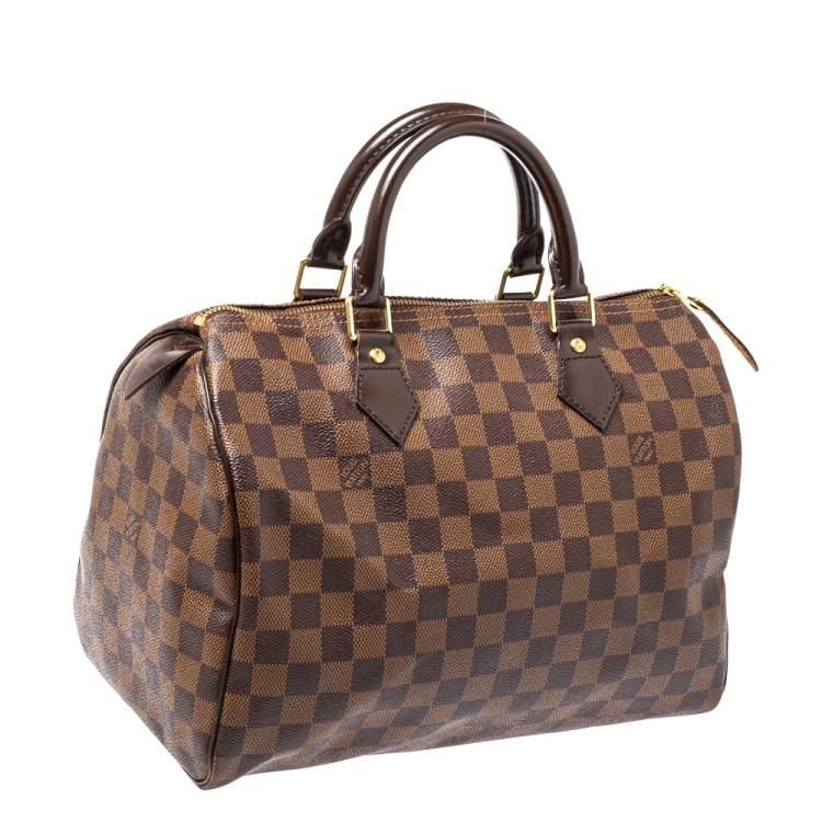 مملوكة مسبقًا Louis Vuitton Damier Ebene Canvas Speedy 30 Bag