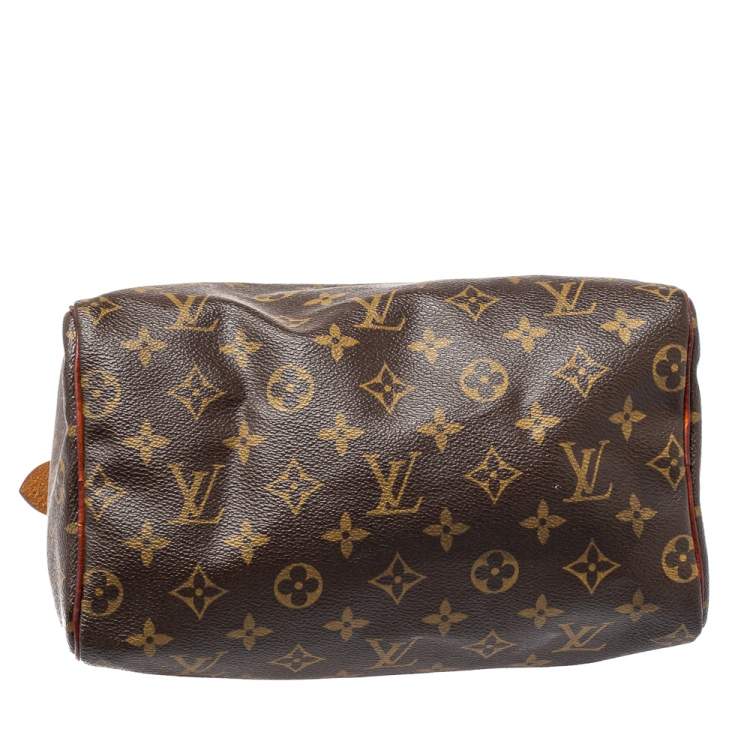 Pre Owned Louis Vuitton Monogram Canvas Speedy 25 Bag