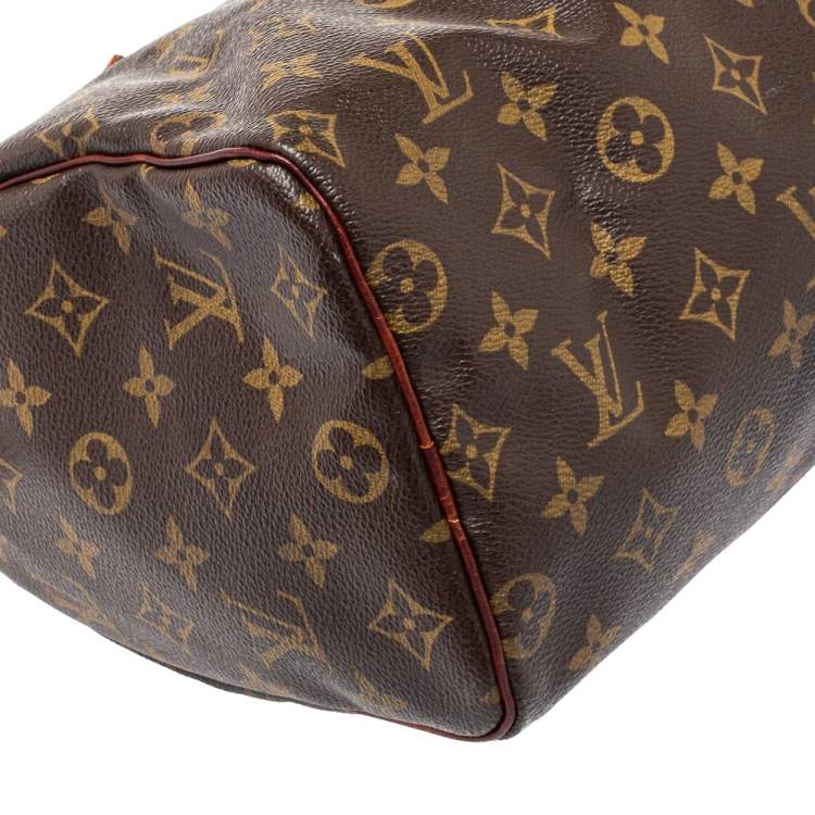 Pre Owned Louis Vuitton Monogram Canvas Speedy 25 Bag