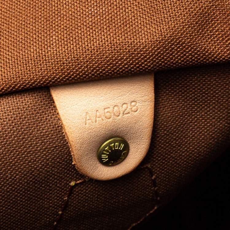 Pre Owned Louis Vuitton Monogram Canvas Speedy 25 Bag