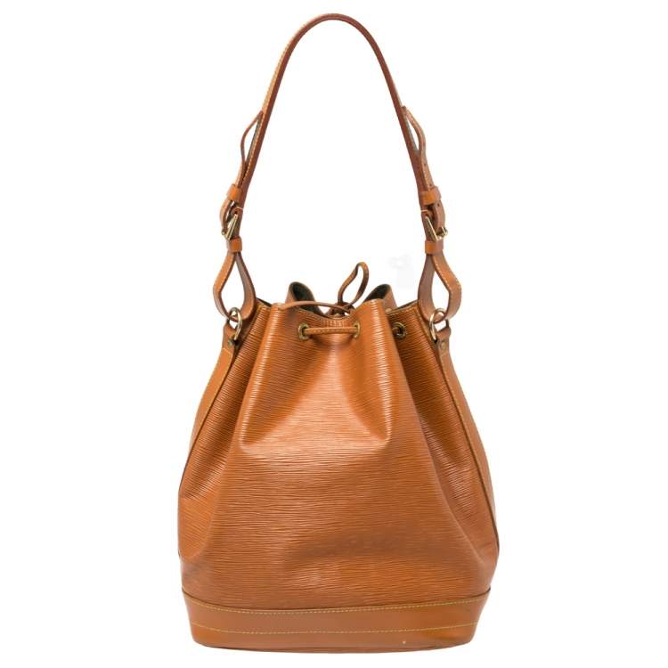 Pre Owned Louis Vuitton Cipango Gold Epi Leather Large Noe Bag