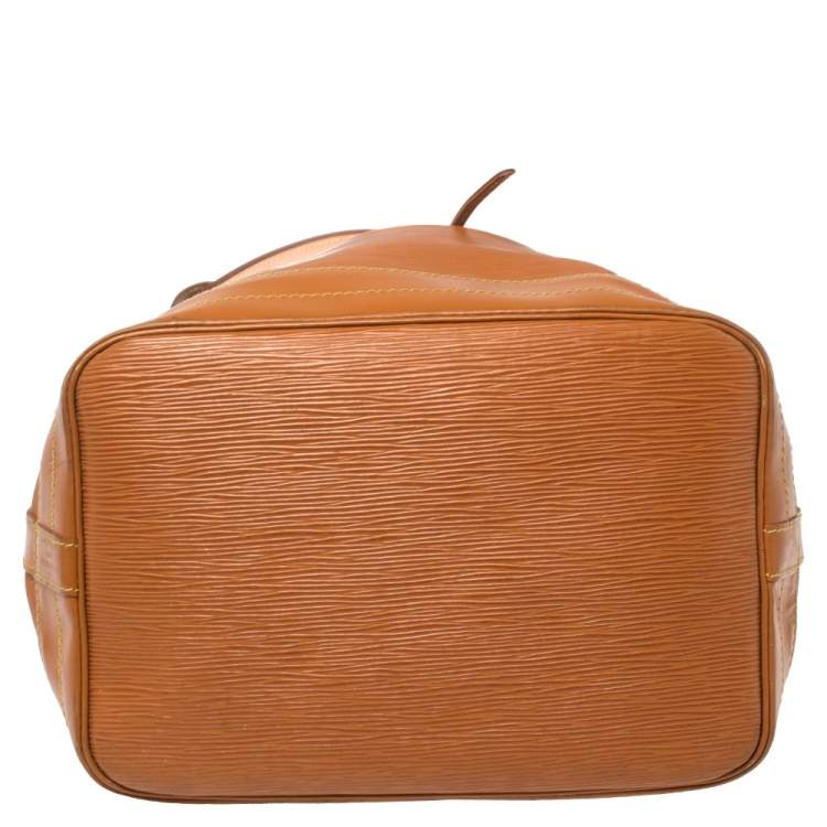 Pre Owned Louis Vuitton Cipango Gold Epi Leather Large Noe Bag