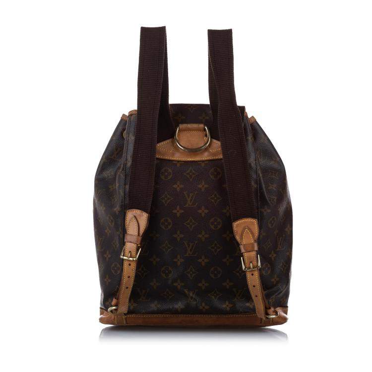Pre Owned Louis Vuitton Monogram Canvas Montsouris Backpack Bag