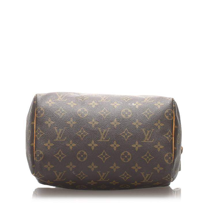 Pre Owned Louis Vuitton Monogram Canvas Speedy 25 Bag
