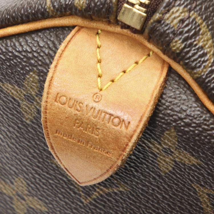 Pre Owned Louis Vuitton Monogram Canvas Speedy 25 Bag
