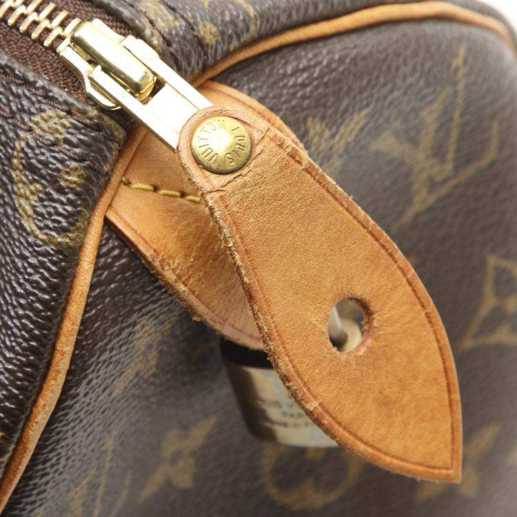 Pre Owned Louis Vuitton Monogram Canvas Speedy 25 Bag