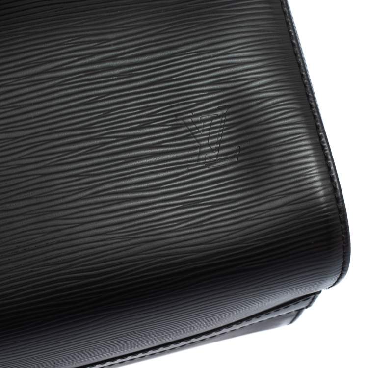 مملوكة مسبقًا Louis Vuitton Black Epi Leather Speedy 25 Bag