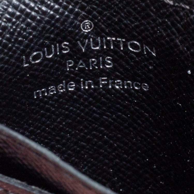Pre Owned Louis Vuitton Monogram Macassar Canvas Neo Porte Cartes Card Holder