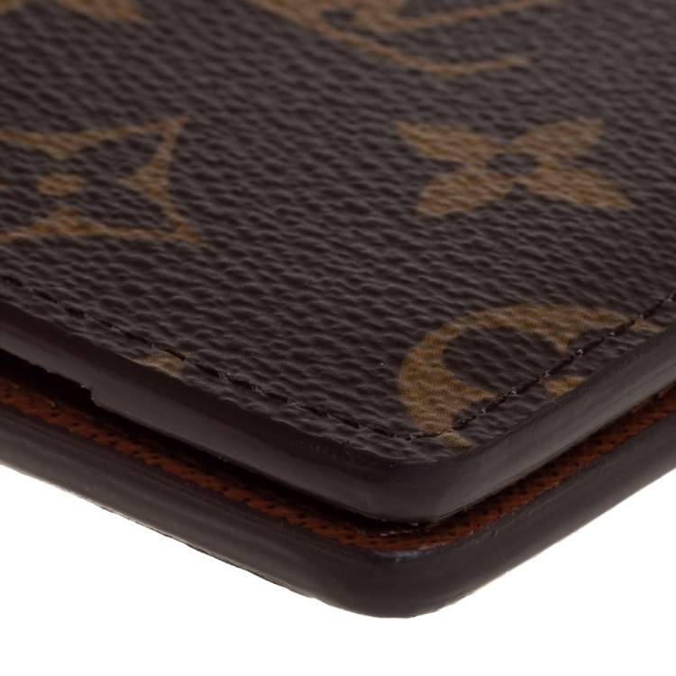 Pre Owned Louis Vuitton Monogram Canvas Card Holder