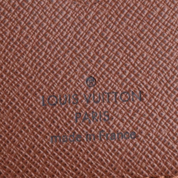 Pre Owned Louis Vuitton Monogram Canvas Card Holder