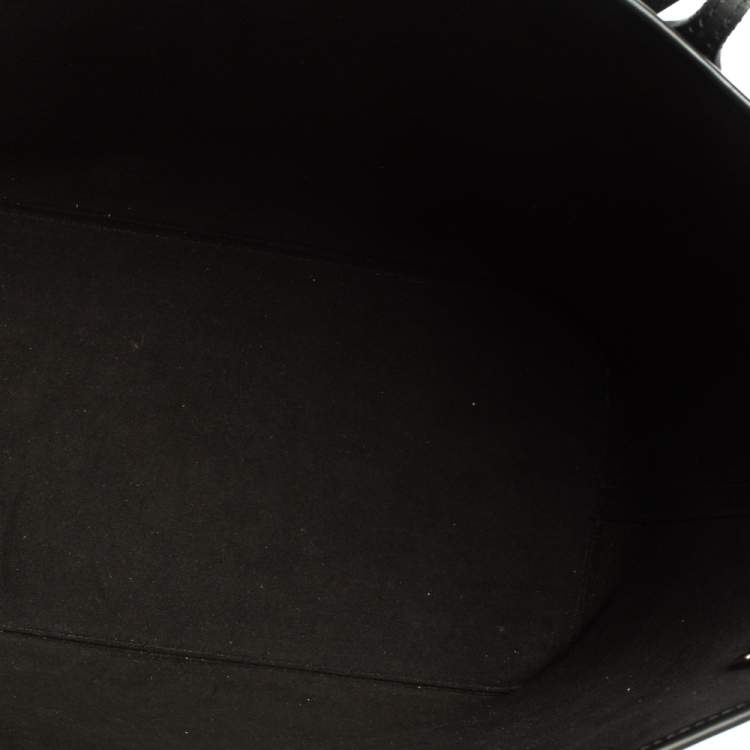 Pre Owned Louis Vuitton Black Epi Leather Neverfull MM Bag