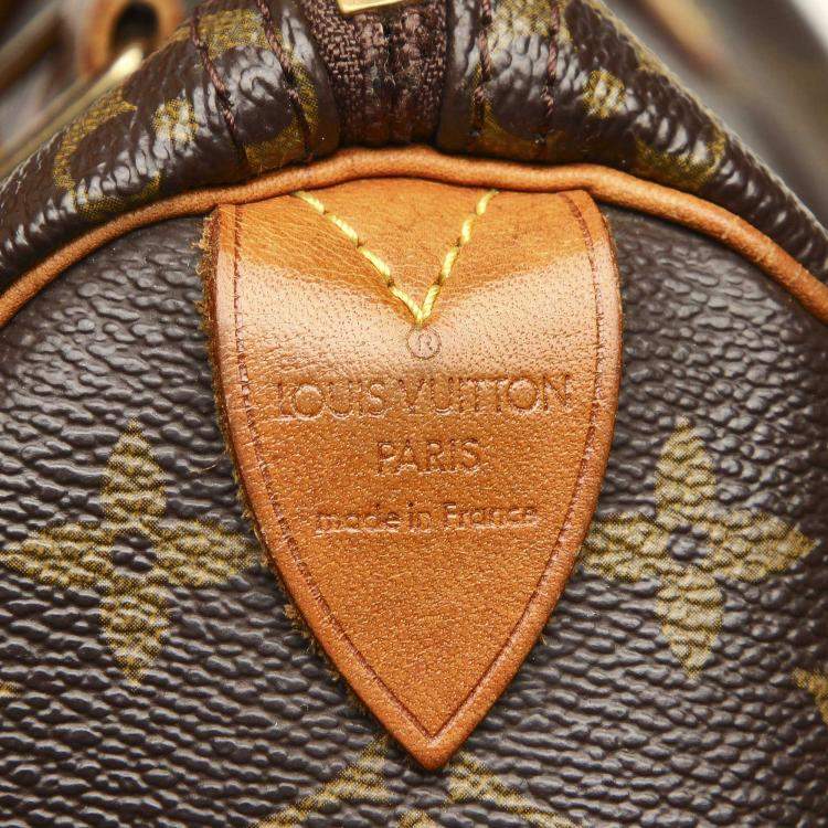 Pre Owned Louis Vuitton Monogram Canvas Speedy 25 Bag