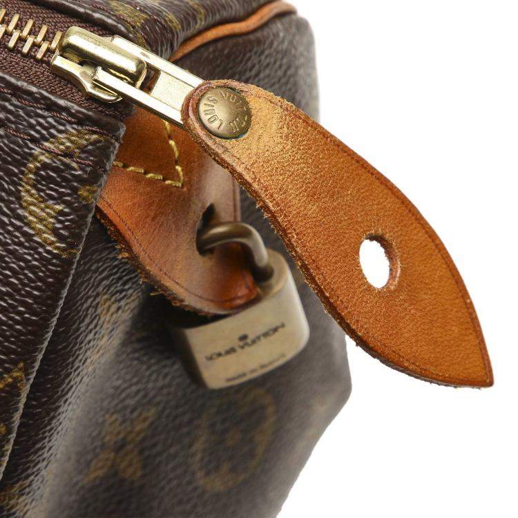 Pre Owned Louis Vuitton Monogram Canvas Speedy 25 Bag