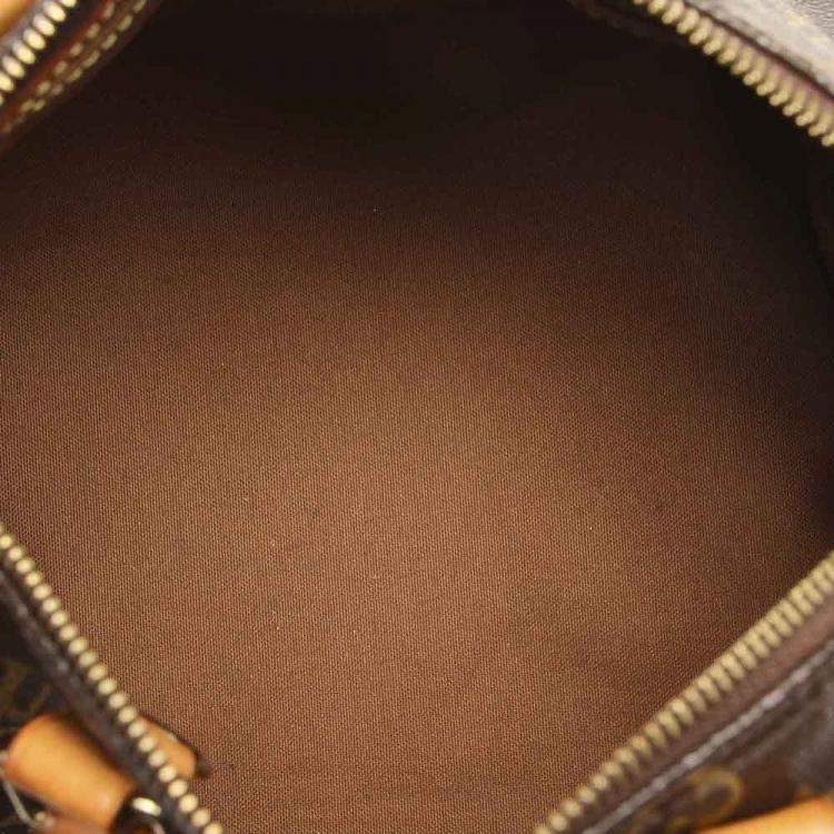 Pre Owned Louis Vuitton Monogram Canvas Speedy 25 Bag