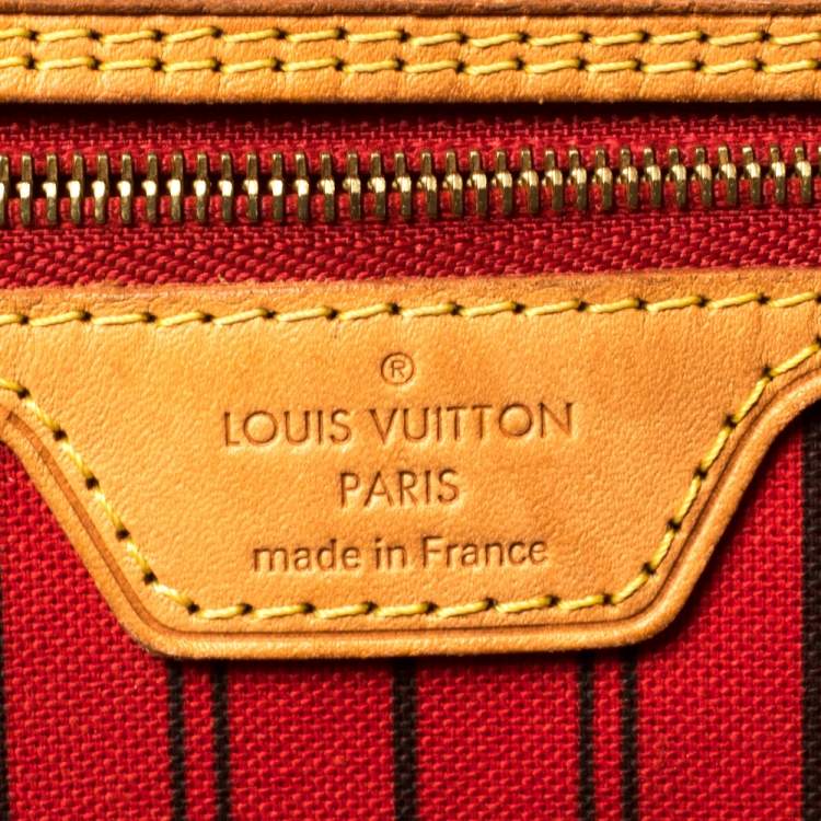 Pre Owned Louis Vuitton Monogram Canvas Neverfull MM Bag
