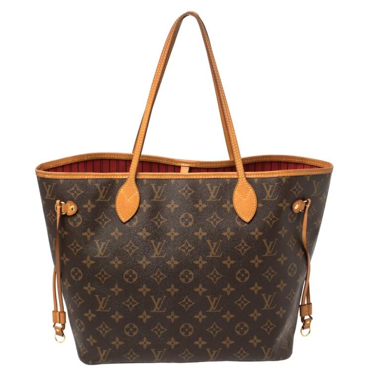 Pre Owned Louis Vuitton Monogram Canvas Neverfull MM Bag