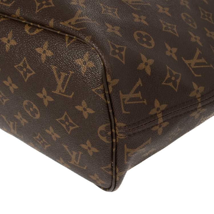 Pre Owned Louis Vuitton Monogram Canvas Neverfull MM Bag