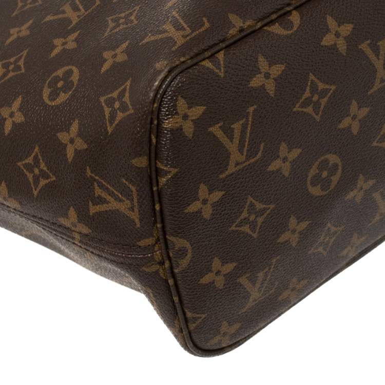 Pre Owned Louis Vuitton Monogram Canvas Neverfull MM Bag