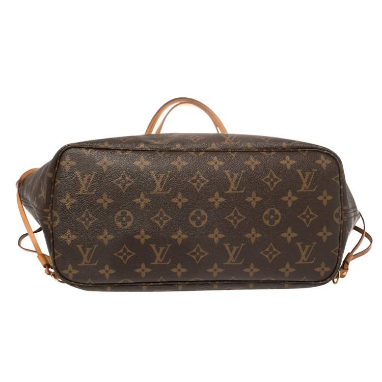 Pre Owned Louis Vuitton Monogram Canvas Neverfull MM Bag