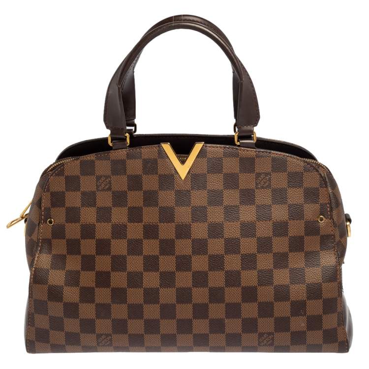 Louis Vuitton 2003 Pre-owned Monogram Deauville Bowling Bag - Brown