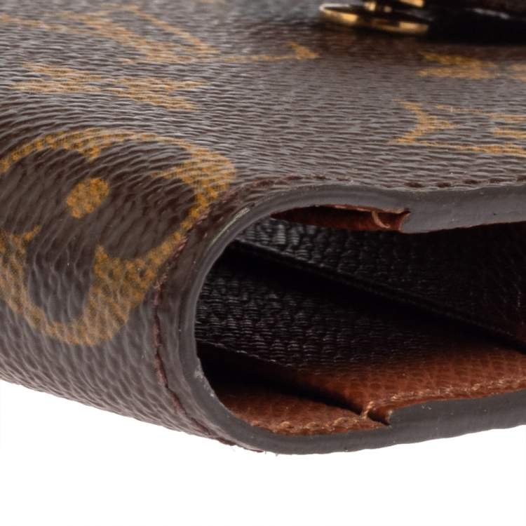 Pre Owned Louis Vuitton Monogram Canvas Card Holder