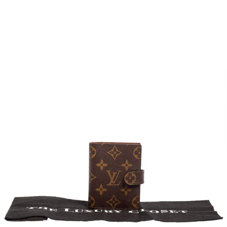 Pre Owned Louis Vuitton Monogram Canvas Card Holder