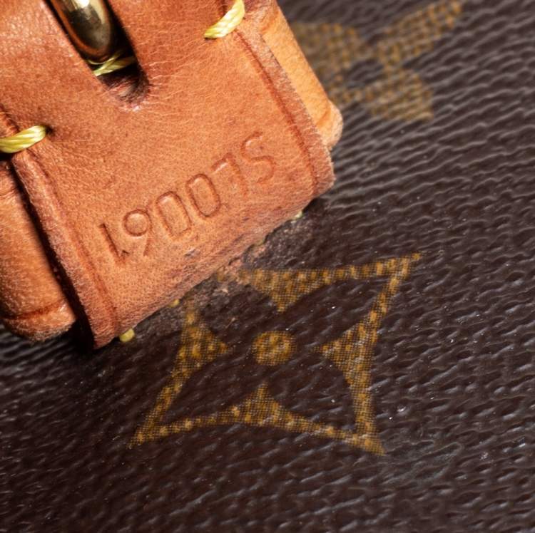 مملوكة مسبقًا Louis Vuitton Brown Monogram Canvas And Leather Bel Air Top Handle Bag